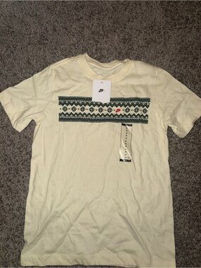 Nike Kids Cream Short-Sleeve Tee